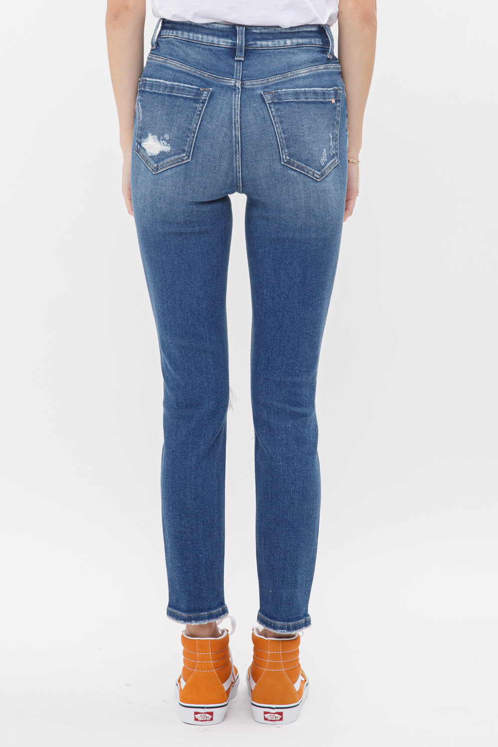 Mica High Rise Crop Skinny