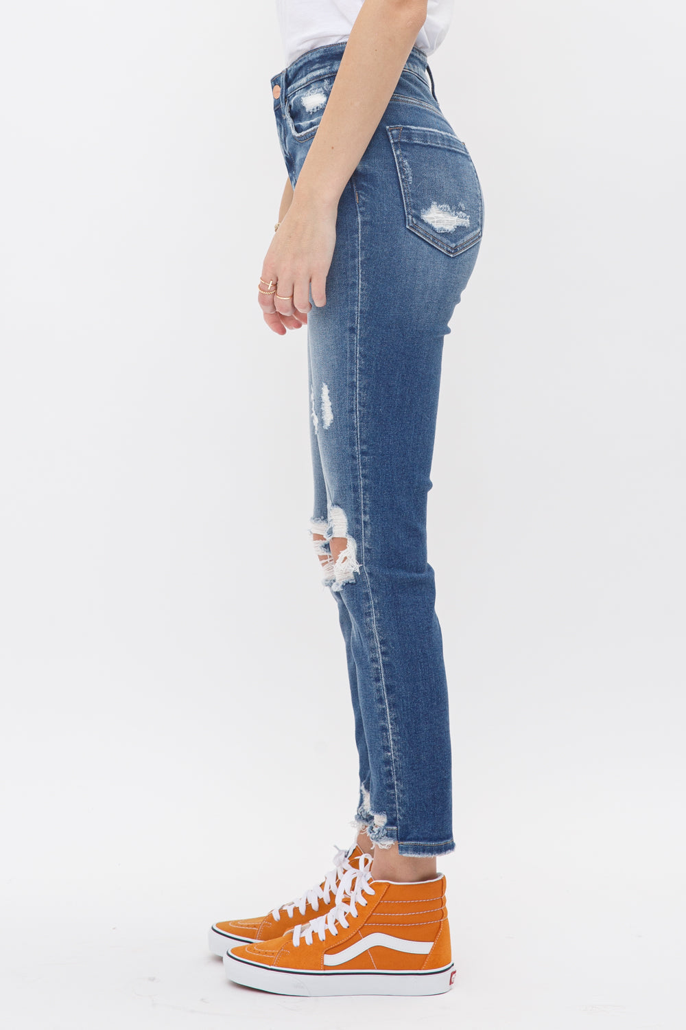 Mica High Rise Crop Skinny