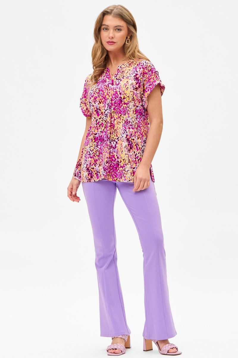 Pink Lizzy Dolman Top