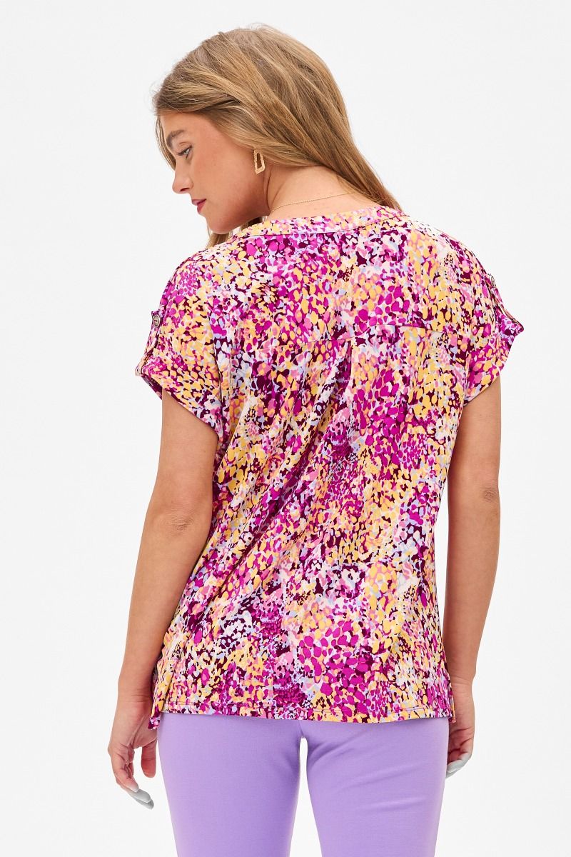 Pink Lizzy Dolman Top