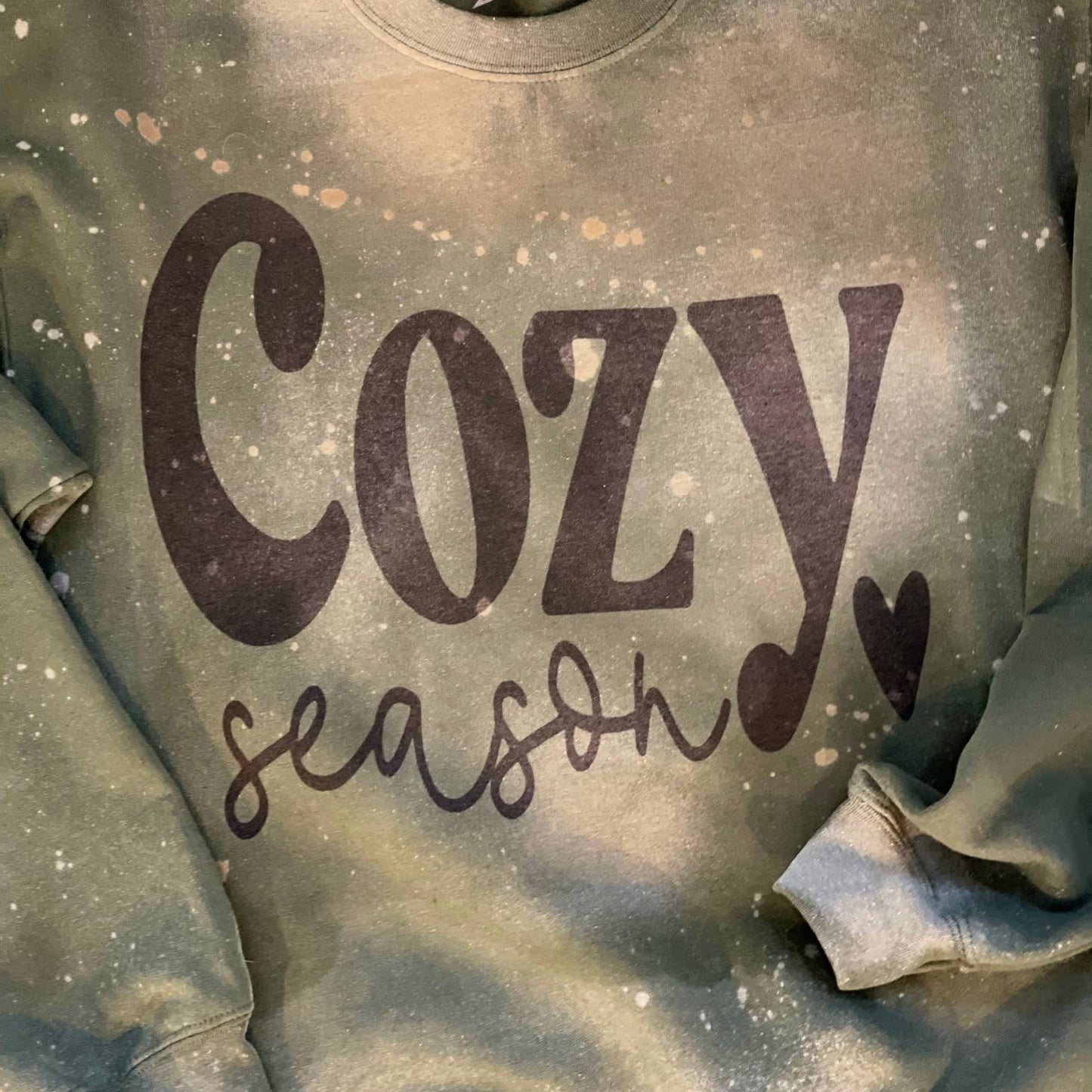 Cozy Bleached Pullover