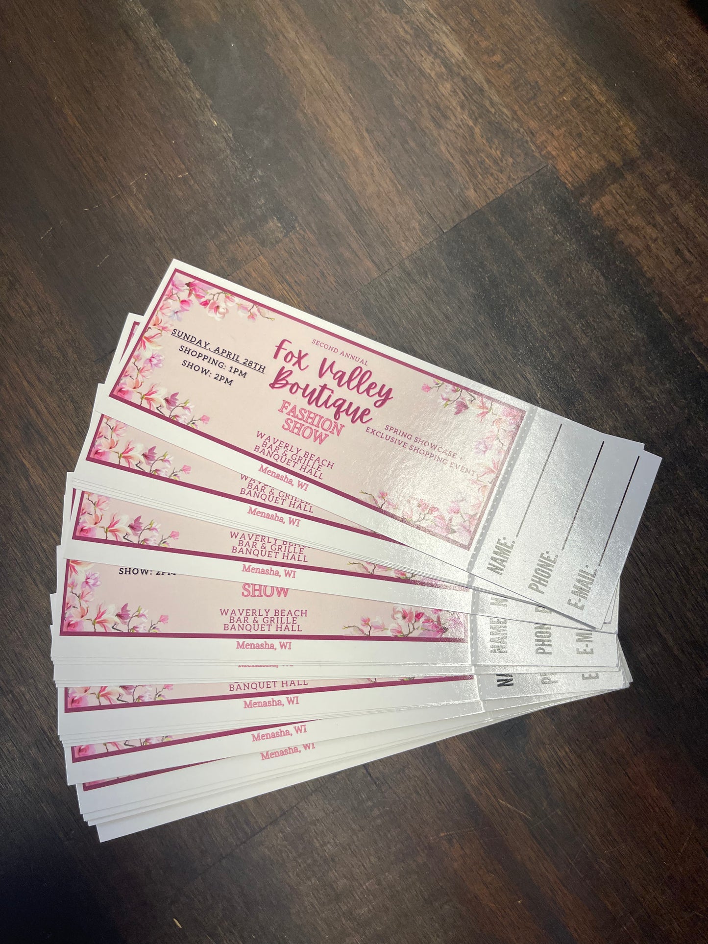 Fashion Show Ticket (One Ticket)