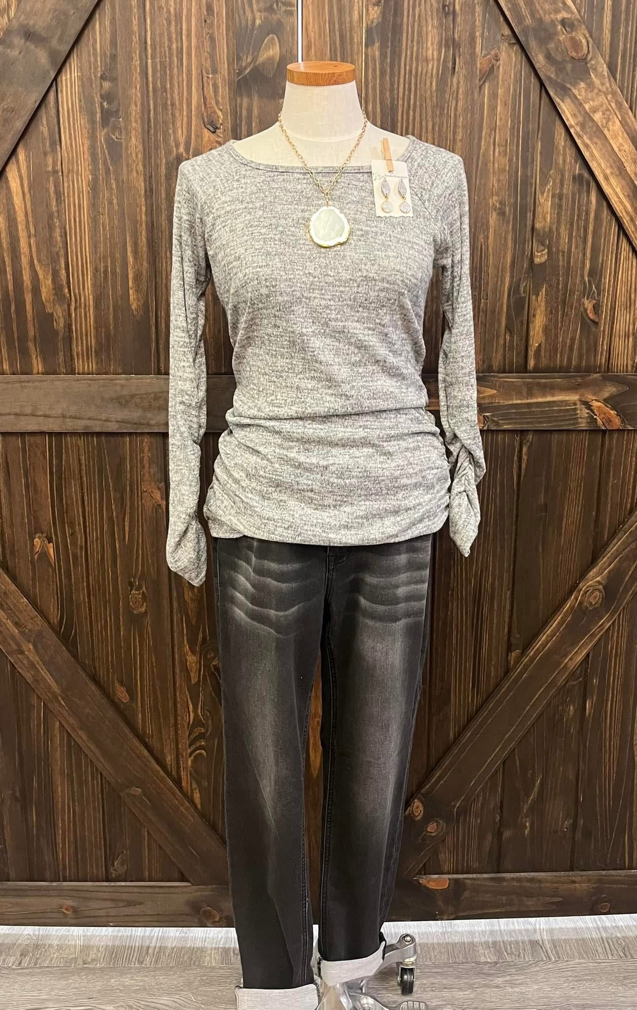 Freedom Road Heathered Tunic