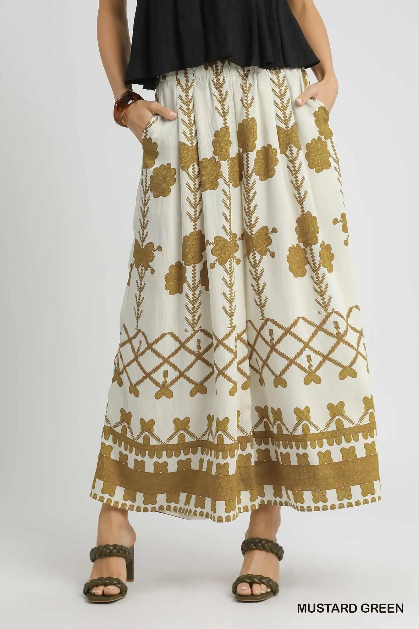 Boho Wide Leg Pants