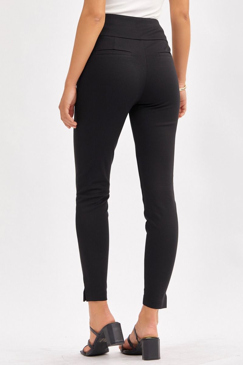 Black Boss Babe High Waist Skinny