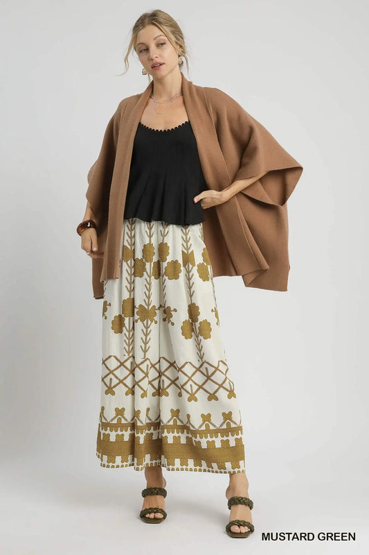 Boho Wide Leg Pants