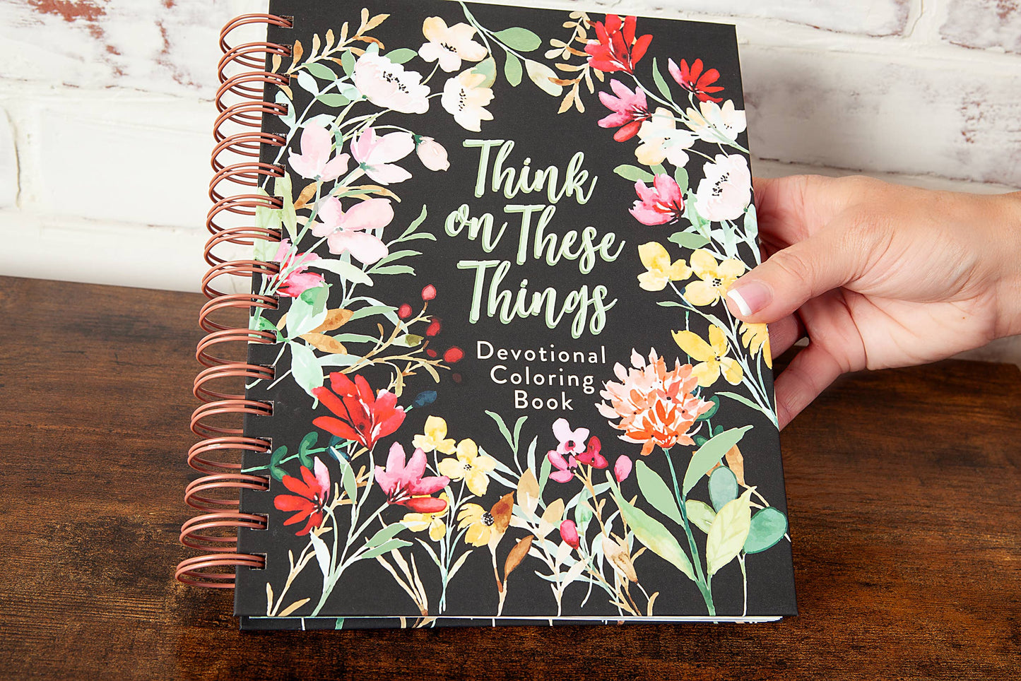 Think on These Things (Devotional Coloring Book)