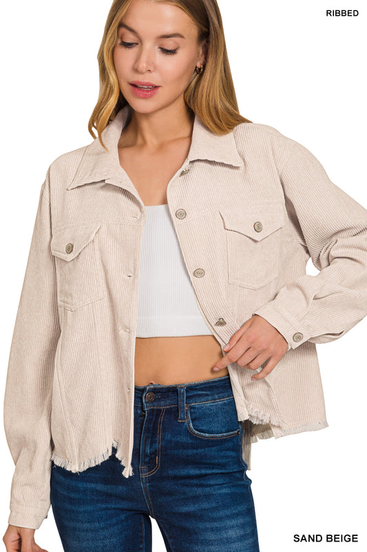 Sand Corduroy Jacket