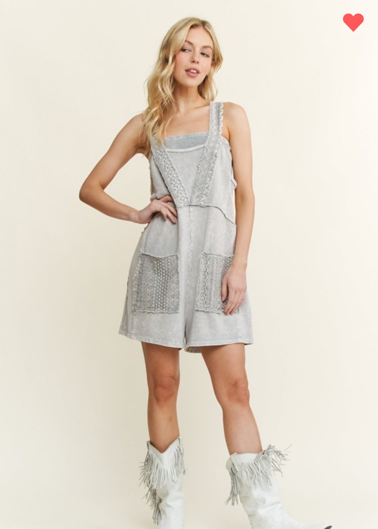 Lace Boho Romper