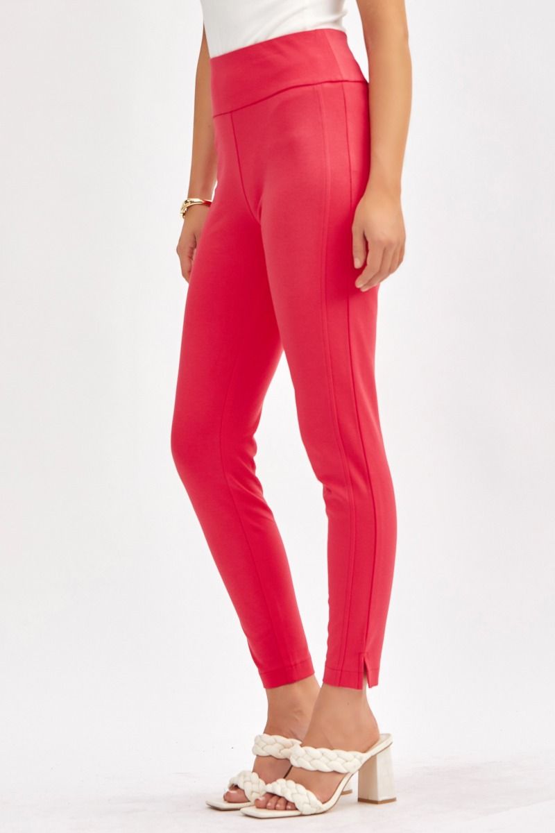 Dragon Fruit Boss Babe High Waist Skinny