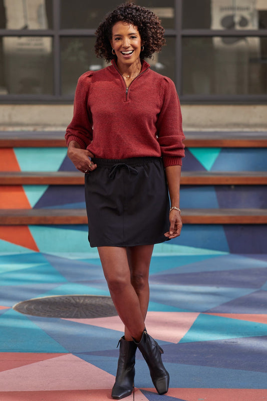 Black Skort