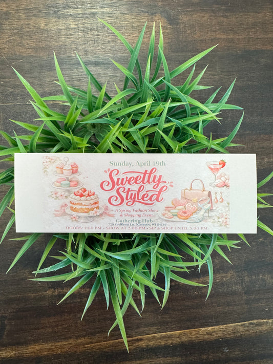Fashion Show Ticket (One Ticket)