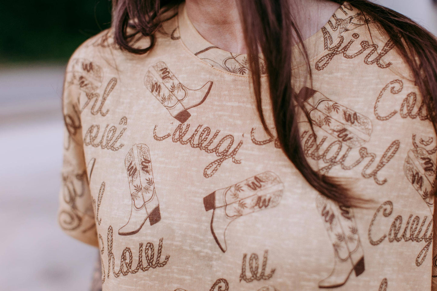 Roper Cowgirl Tee