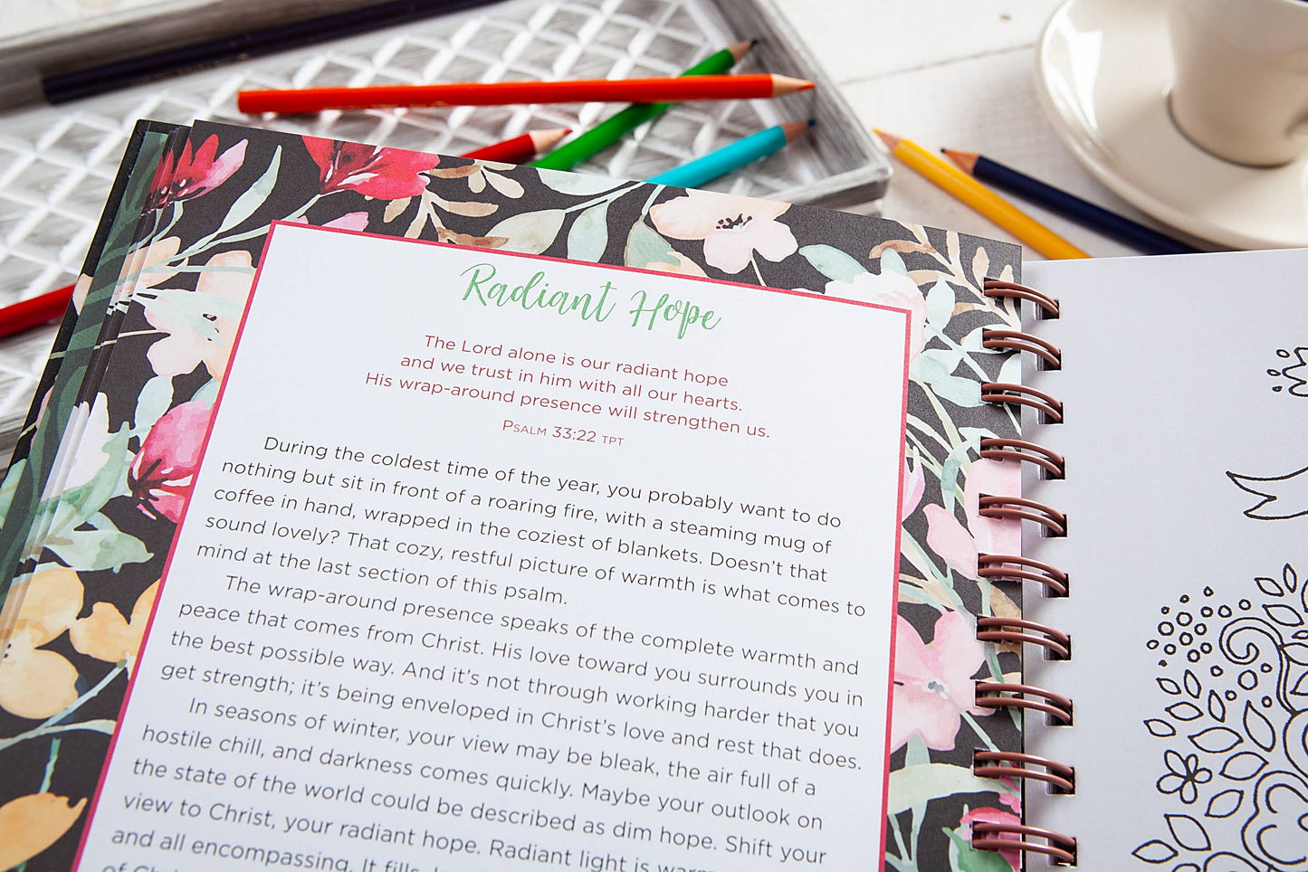 Think on These Things (Devotional Coloring Book)