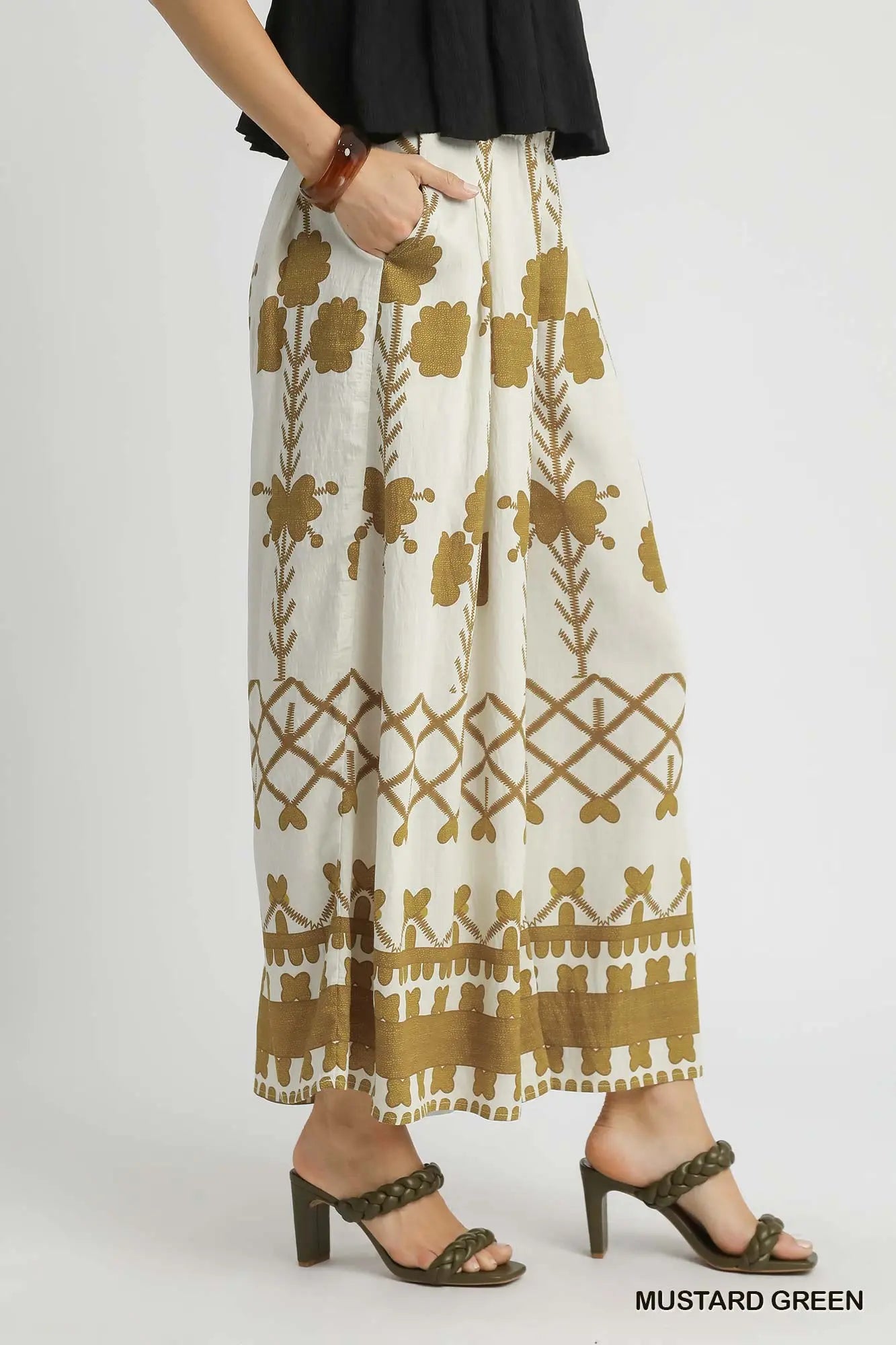 Boho Wide Leg Pants