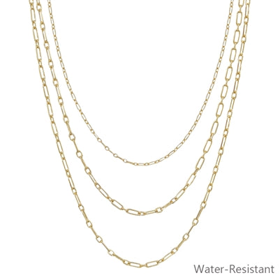 Gold Layered Set Necklace