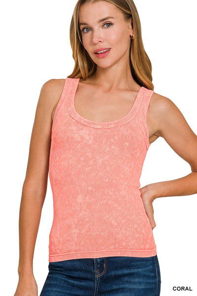 Coral 2 Way Ribbed Reversible Tank