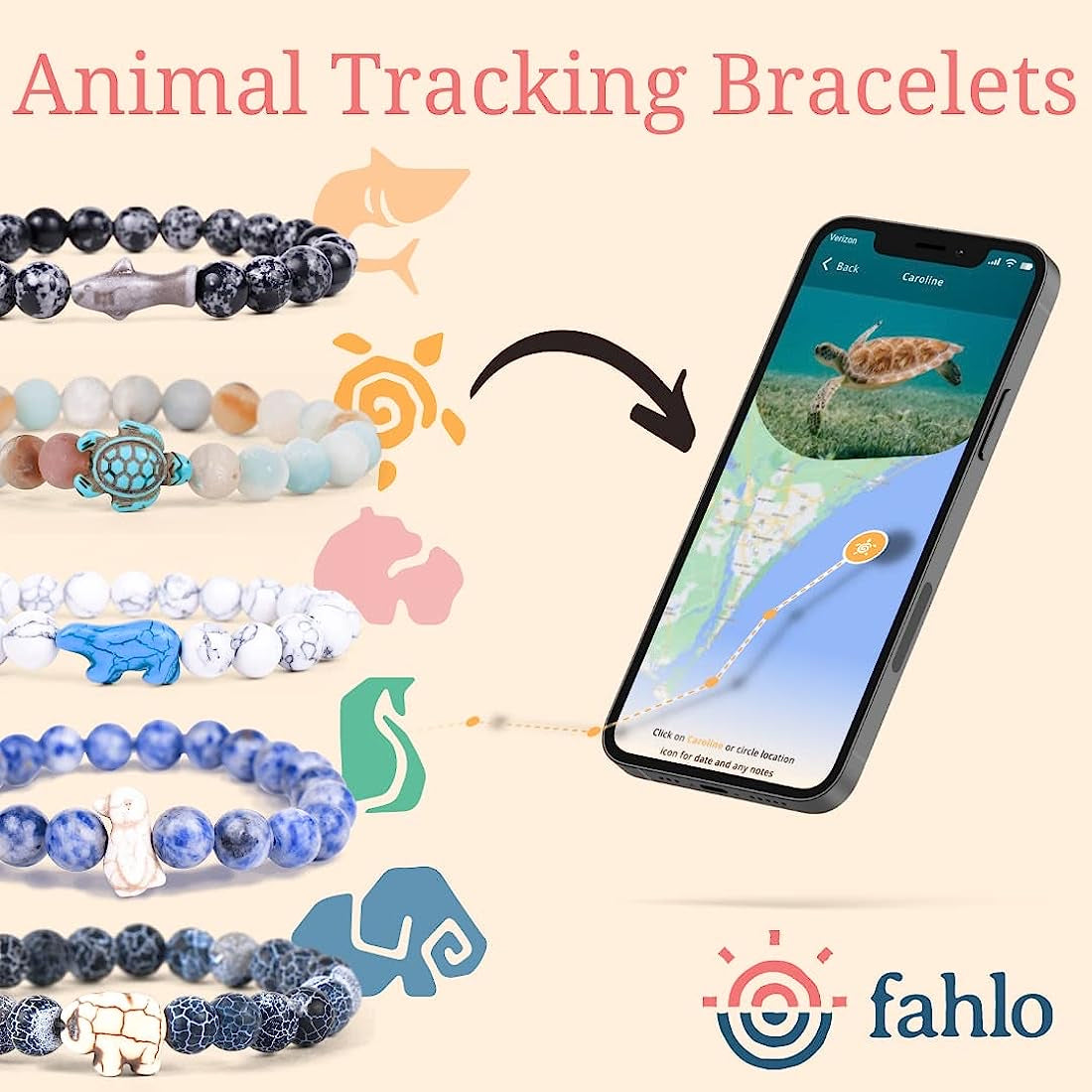 Fahlo Dolphin Tracking Bracelet