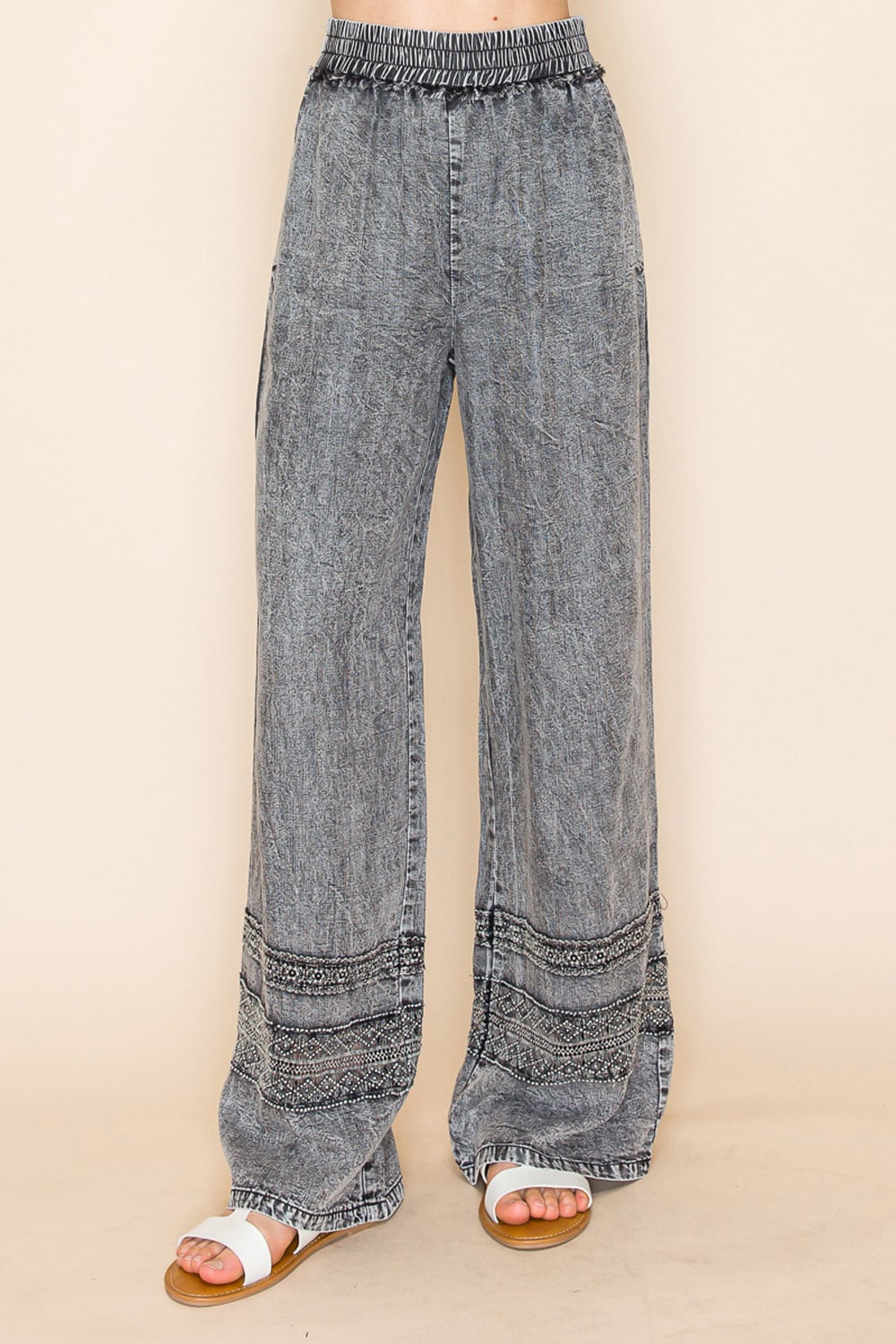 Boho Knit Pants
