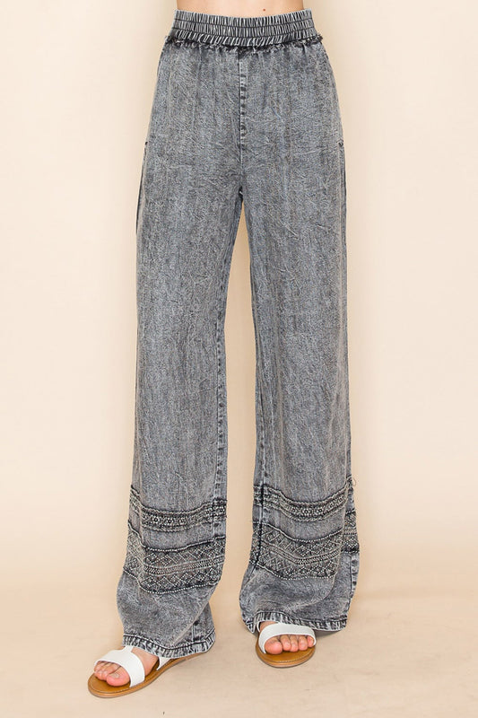 Boho Knit Pants