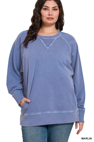 Marlin French Terry Pocket Pullover