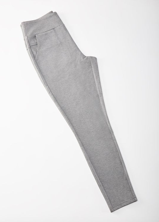 Grey Slimline Ponte Pants