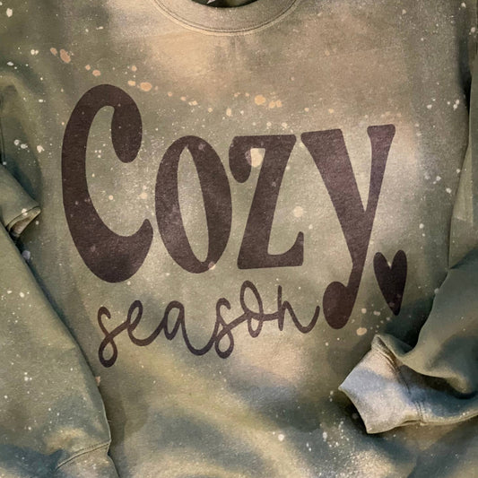 Cozy Bleached Pullover