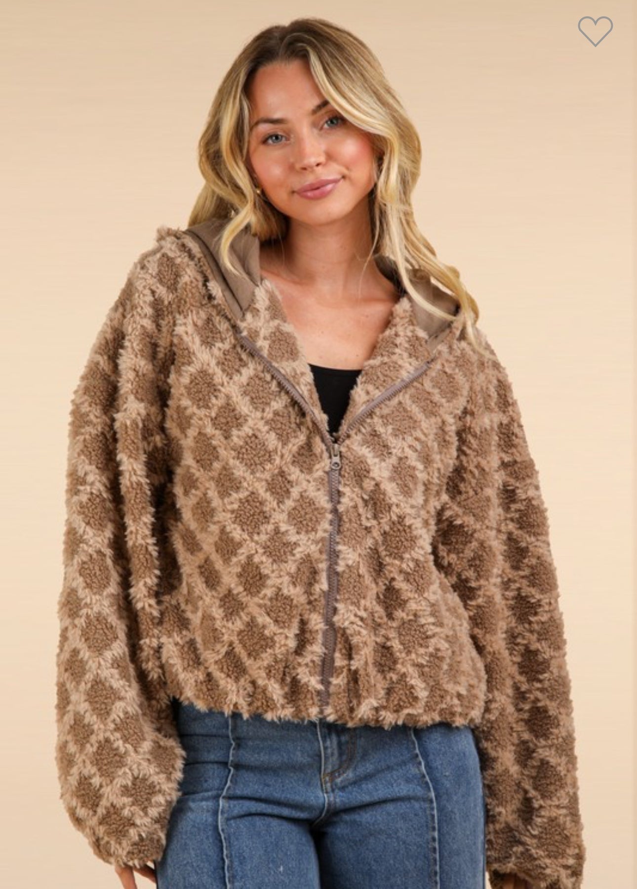 Taupe Cozy Shacket