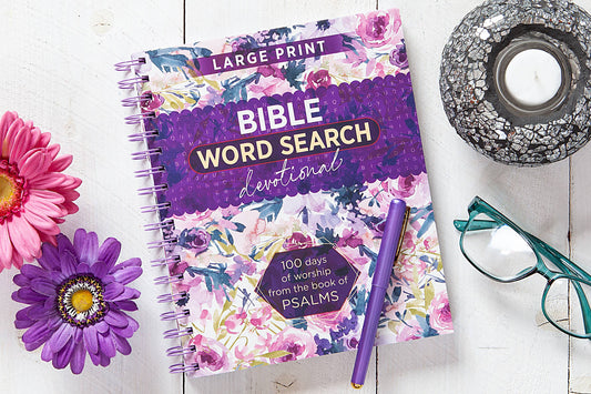 Bible Word Search Devotional (Psalms) - Bestseller!