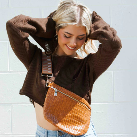 Woven Bum Bag