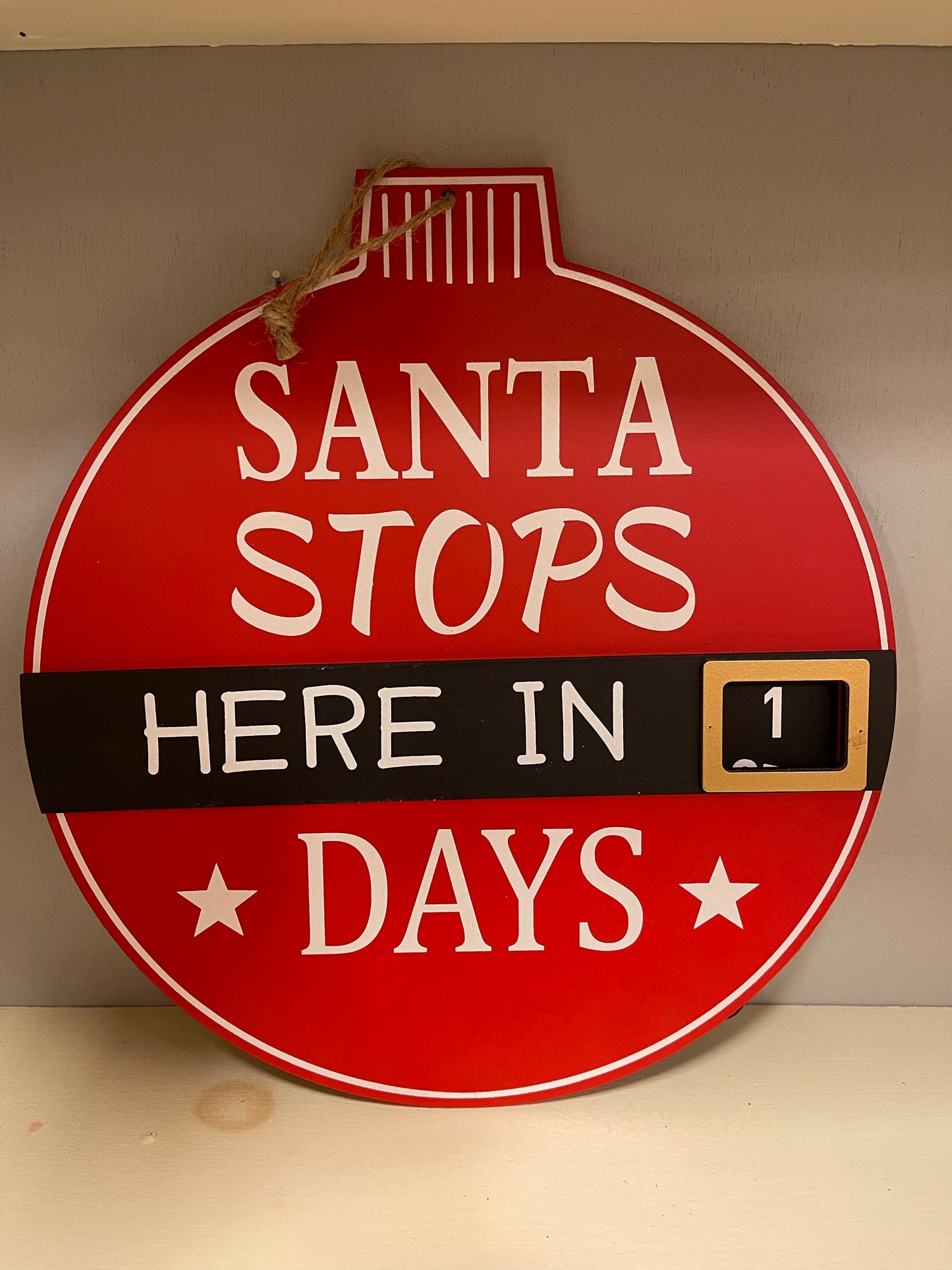 Santa Stops Countdown(PINK)