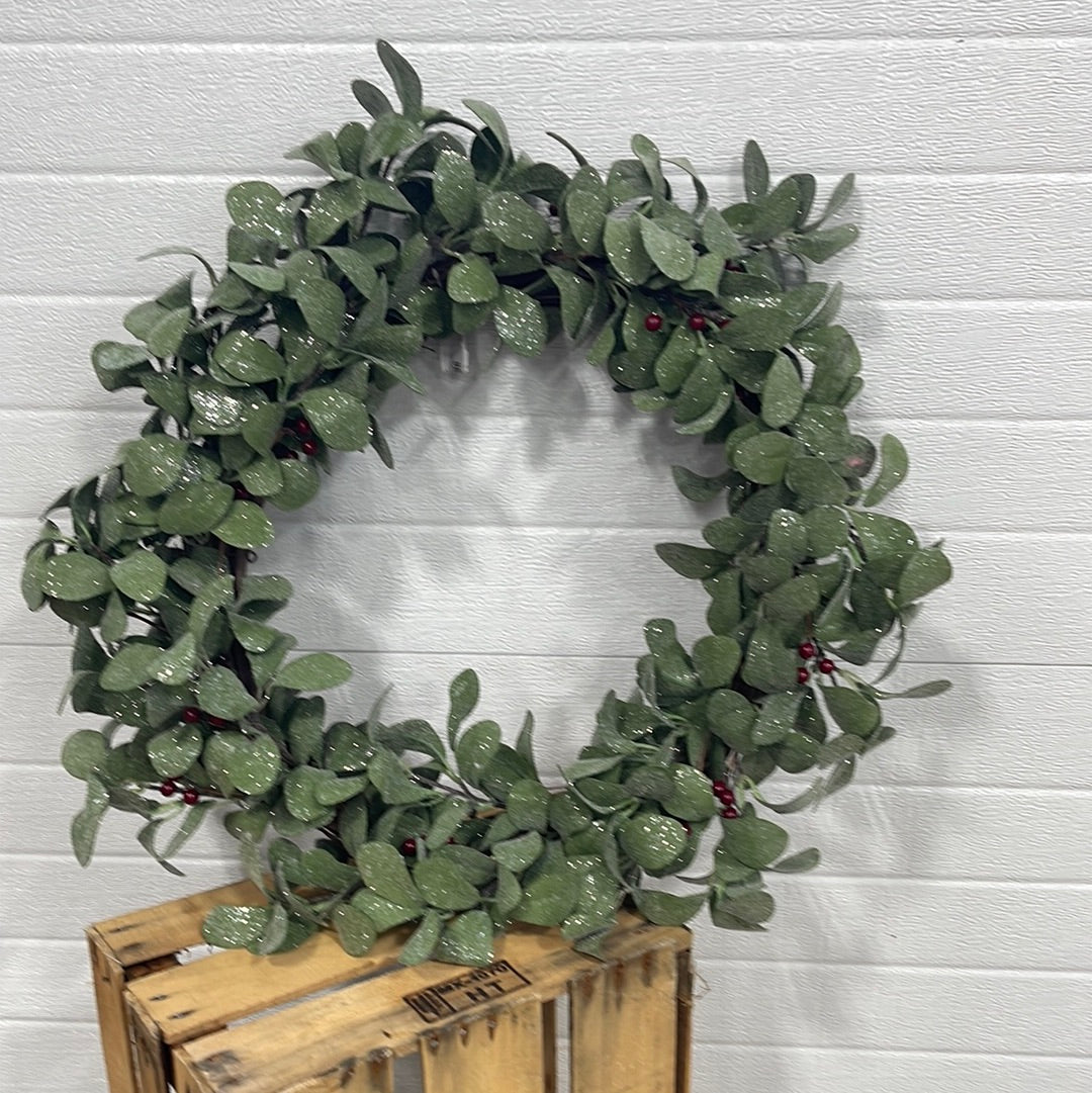 Mistletoe Wreath (PINK)
