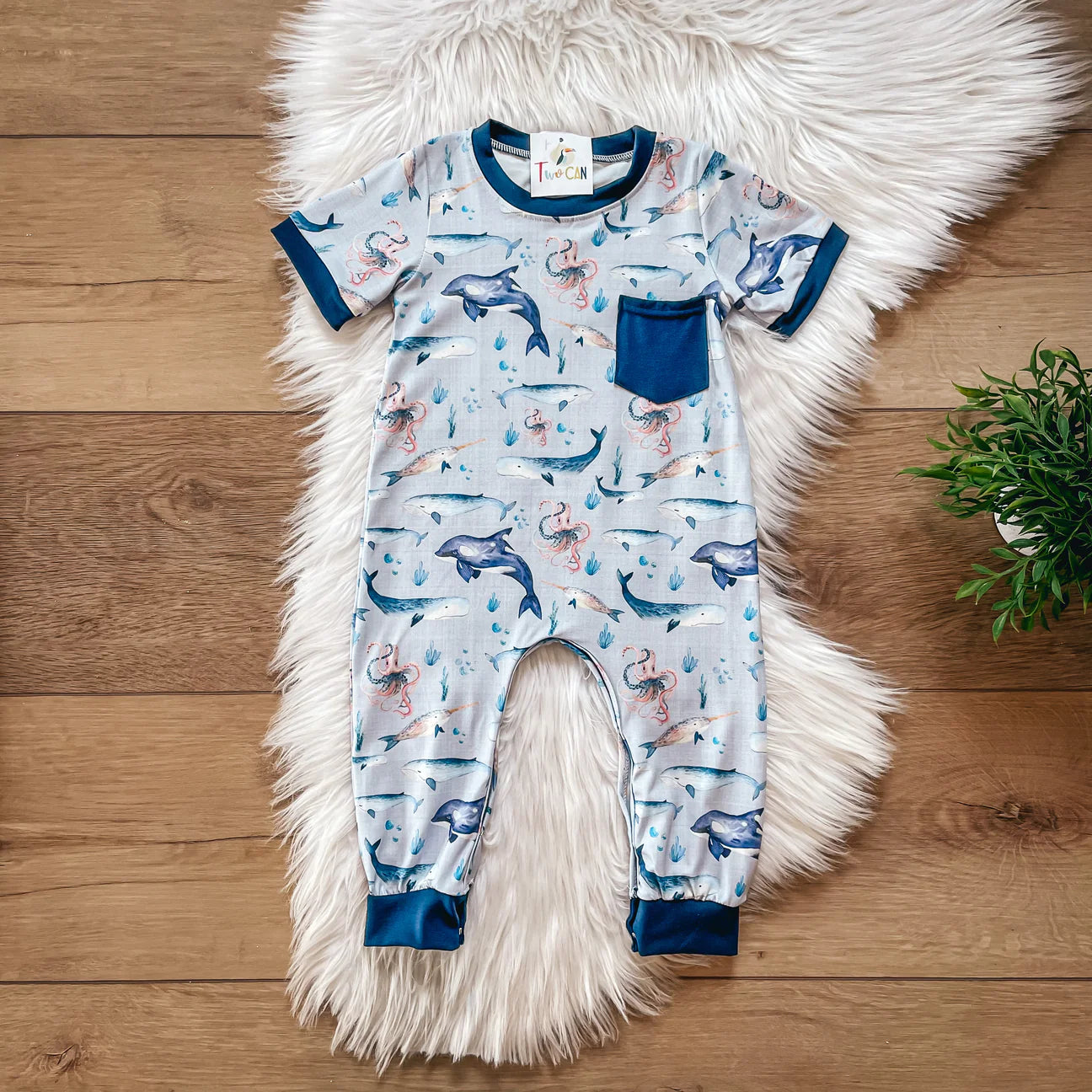 Whale of a Tale Romper
